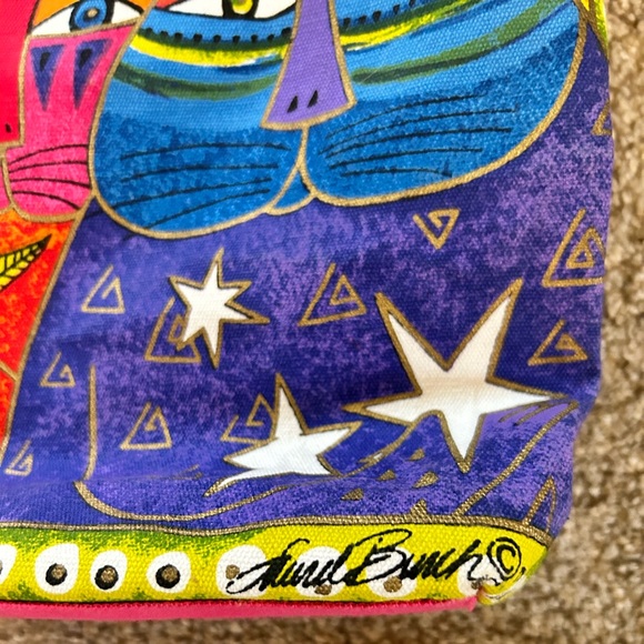 Vintage Laurel Burch Fantasticats Bag - Picture 3 of 7